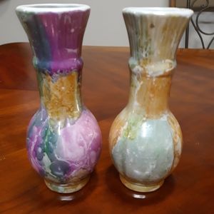 Two of contemporary vases